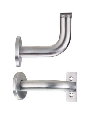 ZOO HARDWARE ZAS45SS Handrail Bracket 82mm (50mm Rose) SSS (Per EACH)