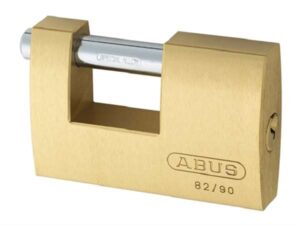 ABUS Shutter Padlock 90mm Brass (Per EACH)