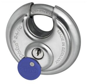 ABUS 24IB/60 Diskus Padlock 24ib 60mm 8mm Shackle SS (Per EACH)