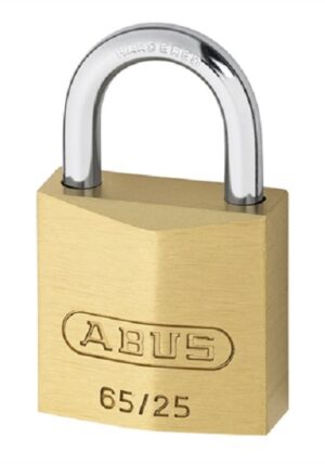ABUS Brass Padlock Steel Shackle 25mm (Per EACH)