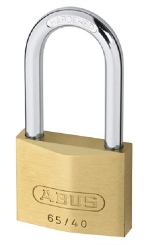 ABUS Brass Padlock 40mm Long Steel Shackle 40mm (Per EACH)