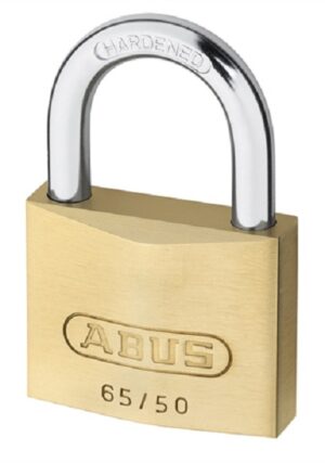 ABUS Brass Padlock Steel Shackle 50mm (Per EACH)