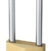 ABUS Brass Padlock 80mm Long Steel Shackle 50mm (Per EACH)