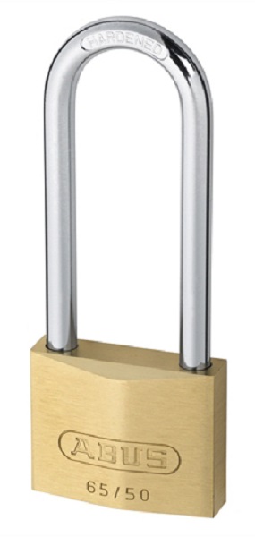ABUS Brass Padlock 80mm Long Steel Shackle 50mm (Per EACH)