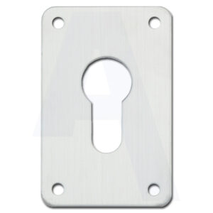 ASEC AS10570 Escutcheon Euro Screw Fix 45x70 SAA (Per PAIR)