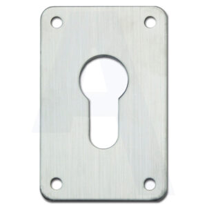 ASEC AS10571 Escutcheon Euro Screw Fix 45x70 SSS (Per PAIR)