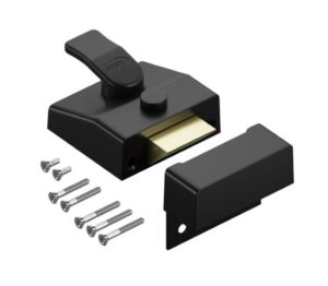 Cyl Rim Nightlatch Deadlocking Case Std Blk (Per EACH)