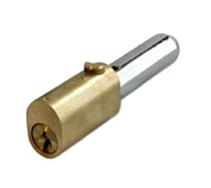 Bullet Lock Oval Keyed Alike 45mm Pin Brass (Per EACH)