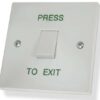 Press To Exit Switch Standard White (Per EACH)