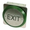ASEC Exit Switch Large Round SS/Green & Pattress (Per EACH)