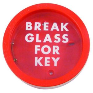 Emergency Fire Key Box Red (Per EACH)
