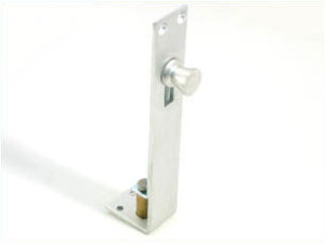 FRANK ALLART 0440/A SA Knob Flush Bolt 152mm Aluminium (Per EACH)