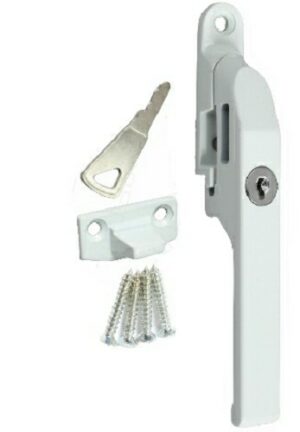 Lockable Casement Fastener White (Per EACH)