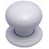 Mortice Set 57mm White Plain (Per SET)