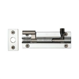 HERITAGE BRASS C1592 4-PC Barrel Bolt Necked 100x32mm CP (Per EACH)