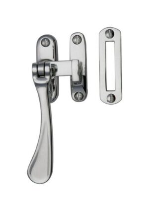 Casement Fastener Hook/Mortice 121mm Polished Chrome (Per EACH)