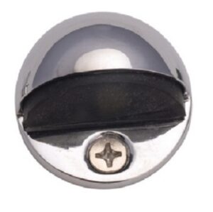 Door Stop Floor Mount Oval 38mm CP (Per EACH)