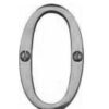 Numeral Face Fix 76mm No.0 Polished Chrome (Per EACH)