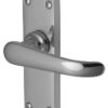 Windsor Lever Furniture Latch 119x40mm Polished Chrome (Per SET)