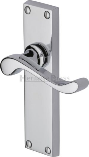 Bedford Lever Furniture Latch Polished Chrome (Per SET)