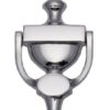 HERITAGE BRASS Door Knocker 181mm Polished Chrome (Per EACH)