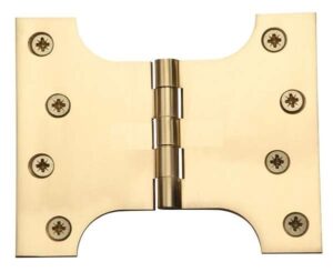Parliament Hinge 100x75x125mm Polished Brass (Per HINGE)