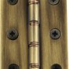 Butt Hinge 75x51x2.5mm Antique Brass (Per HINGE)