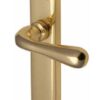 Charlbury Lever Latch Furniture 183x41mm P/Brass (Per SET)