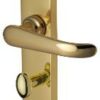 Windsor Lever Bathroom Furniture 154x40mm P/Brass (Per SET)