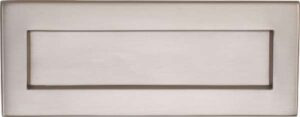 Letter Plate 305x96mm Satin Chrome (Per EACH)