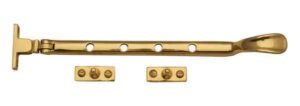 Casement Stay 204mm Victorian Polished Brass (Per EACH)