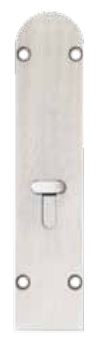 BRIO 456RNSN Flush Bolt Necked Non-Locking Radiused 190 SNP (Per EACH)