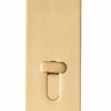 BRIO 456RPVDB Slide Action Flush Bolt Radiused End 190x41 PVD (Per EACH)
