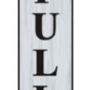Sign 'Pull' (Ver) 220x60mm SAA (Per EACH)