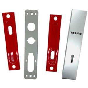 CHUBB Door Reinforcing Kit Silver (Per SET)
