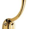 Hat & Coat Hook 127mm Victorian Polished Brass (Per EACH)