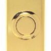 Bell Push Oblong Victorian Polished Brass (Per EACH)