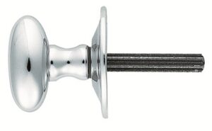 CARLISLE BRASS AA33CP Rack Bolt Thumb Turn (Splined Spindle) CP (Per EACH)