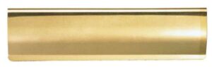 CARLISLE BRASS AA52 Letter Tidy Curved 300x95mm Polished Brass (Per EACH)