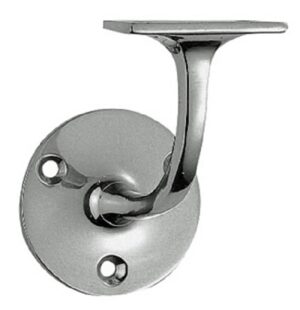 Handrail Bracket Heavy Duty 64mm Polished Chrome (Per EACH)