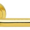 Studio H Lever On Rose Polished Brass (Per EACH)