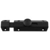 CARLISLE BRASS AQ81MB Flat Slide Bolt 102mm Matt Black (Per EACH)
