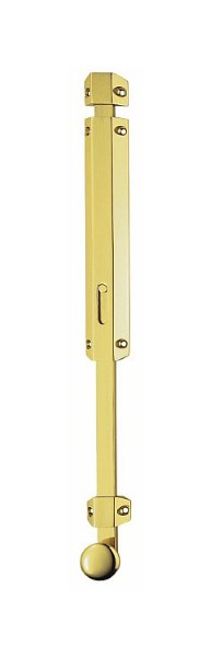 Extended Flat Slide Bolt & 3 Keeps 330x150 PB (Per EACH)