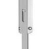 CARLISLE BRASS AQ82EXSC Extended Flat Slide Bolt &3 Keeps 330x150 SC (Per EACH)