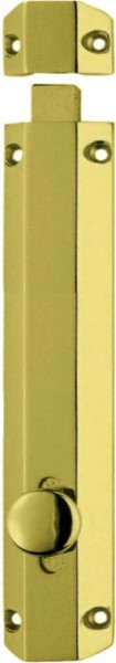 Flat Slide Bolt 200mm PB (Per EACH)