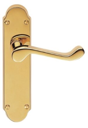 CARLISLE BRASS DL167PVD Oakley Lever Furniture Latch PVD (Per SET)
