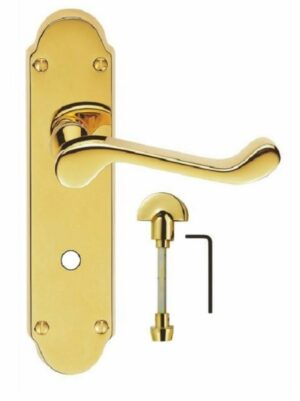 CARLISLE BRASS DL168WCPVD Oakley Lever Furniture Bathroom PVD (Per SET)