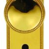 Beaded Knob Lockset Polished Brass (Per SET)
