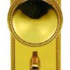 CARLISLE BRASS Beaded Knob Bathroom Set Polished Brass (Per SET)