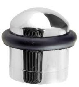 Door Stop Floor 32mm Polished Chrome (Per EACH)